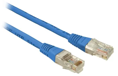 Obrázek produktu pro Solarix kabel Patch c5e UTP PVC 0,5m modrý non-snag-proof C5E-155BU-0,5MB