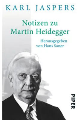 Produktbild von Notizen zu Martin Heidegger