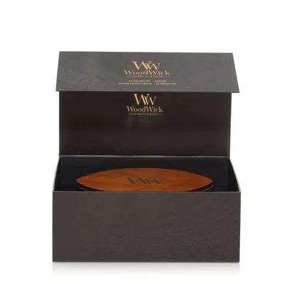 Imagen del producto de WoodWick Set de regalo Ellipse Fireside, forma Ellipse, color blanco, 1 unidad