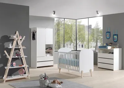 Produktbild von Vipack Kleiderschrank 2-trg. Kiddy Weiß