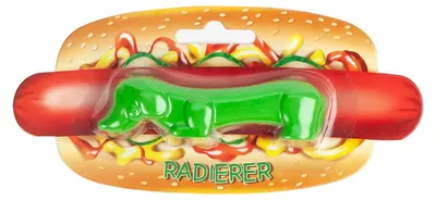 Produktbild von Hot-Dog-Radiergummi – TRENDHAUS