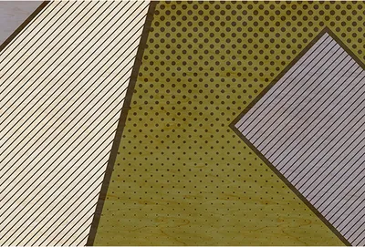 Produktbild von Tadessi Fototapete | Abstrakt | 4.00 m x 2.70 m | Grün | Beige | Wandbild | Digitaldruck