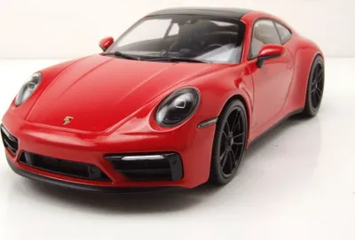Produktbild von Minichamps 155063100 Porsche 911 Carrera 4 GTS 2020 rot 1:18