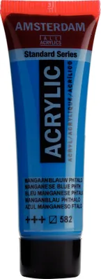 Produktbild von Amsterdam Standard Series Acrylfarbe 20 ml - 582 Mangan. bl. phthalo
