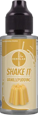 Produktbild von SHAKE IT Vanillepudding-Aroma, hochdosiertes Lebensmittelaroma in der praktischen Schüttelflasche I HERRLAN - Qualität