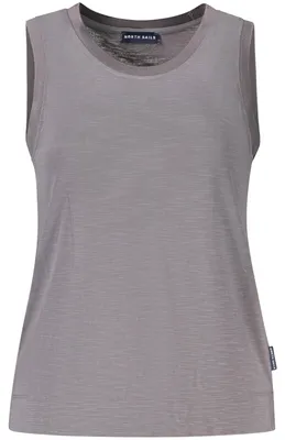 Immagine prodotto di Canotta da donna grigia con scollo rotondo e spalline larghe
