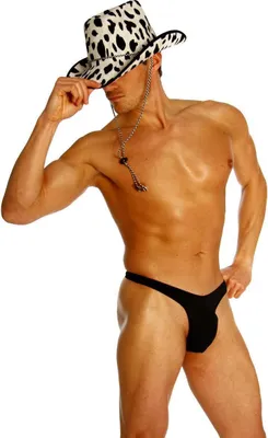Produktbild von Männer-String in schwarz - OS