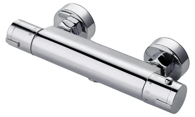 Immagine prodotto di Miscelatore doccia, protezione temperatura integrata, facile installazione, cromato, G1/2