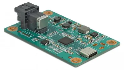 Obrázok produktu pre DeLOCK 64093, USB Typ-C, SFF-8643, Čierna, Zelená, Čína, 10 Gbit/s, Windows 10, Windows 7, Windows 8.1