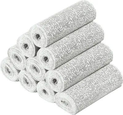 Produktbild von Navaris Gipsbinden 10er Set Gipsabdruck Babybauch - Gips Abdruck Babybauch Gipsabdruck Set - Abdruck Binden 15 x 300 cm - Gipsrollen Gipsbinden zum
