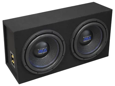 Produktbild von HIFONICS ZEUS Geschlossene Box Dual Subbox 2x30 cm ZXS-12S-DUAL