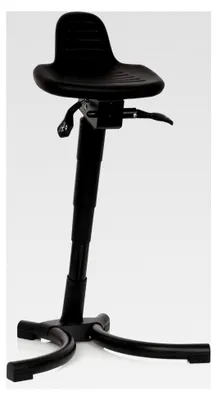 Produktbild von Ergonomische Stehhilfe mit Rückenstütze, höhen- und neigungsverstellbar