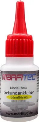 Produktbild von Marfitec Modellbau Sekundenkleber 20g dünnflüssig - Standard Verschluss