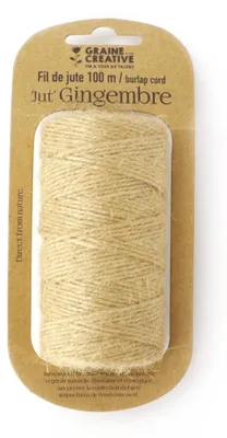 Imagen del producto de Cuerda de yute - Natural - 100 metros x 2 mm