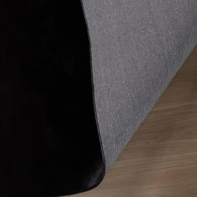 Zdjęcie produktu dla Volero - Miękki dywan z krótkim włosiem - Cozy Czarny - 120x170 cm