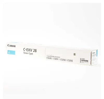 Image de Canon C-EXV 28 - Cyan - original - Tonerpatrone - für imageRUNNER ADVANCE C5035i EQ80, C5045, C5051, C5250, C5255