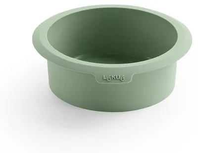 Productafbeelding van Lekué siliconen vorm, diameter 15 cm, groen, artikelnummer 113454, EAN-code 8420460018414