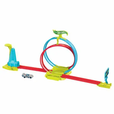 Obrázok produktu pre Mattel Hot Wheels Dráha Neon Speeders - Laserový kaskadérsky kúsok HPC05