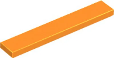 Image de 250 pièces LEGO, part c. 6636, orange (orange)