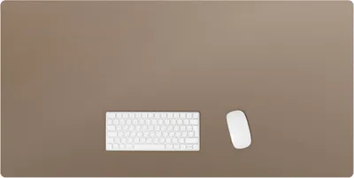 Produktbild von Farbe Braun – Schreibtischunterlage – Rutschfeste Tischunterlage – Schreibtischmatte für Büro & Zuhause – Schreibunterlage – Mauspad – Tischmatte – 120 x 60 cm