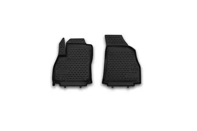 Image de ELEMENT Tapis de sol 3D en caoutchouc compatibles avec Fiat Fiorino, à partir de 2007 | 2 pièces