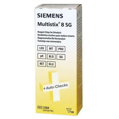 Produktbild von Multistix 8SG, Pack: 100 Teste Originalware | Packung (100 Tests)