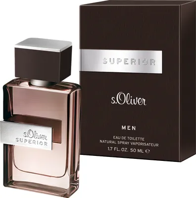 Produktbild von s.Oliver Superior Men Eau de Toilette, 50 ml: Parfüm Herren EdT Natural Spray