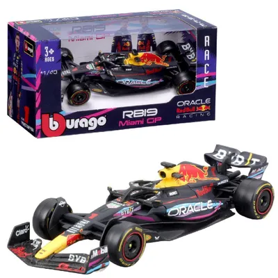 Image de Bburago Red Bull Max Verstappen Miami 1:43