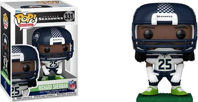Produktbild von NFL: Legends POP! Sports Vinyl Figur Legends- Richard Sherman(Seahawks) 9 cm