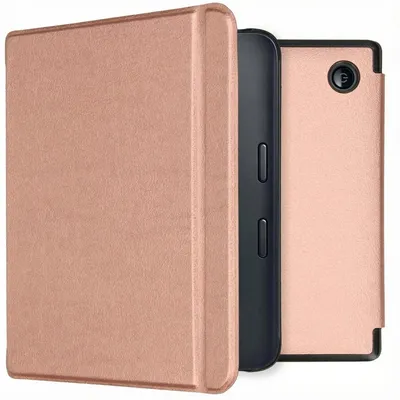 Zdjęcie produktu dla imoshion Slim Hard Case Sleep Cover z podstawką dla Kobo Libra 2 / Tolino Vision 6 - Rose Gold