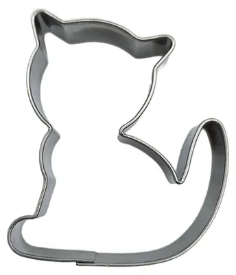 Produktbild von Ausstechform Kätzchen Edelstahl 52x43 mm
