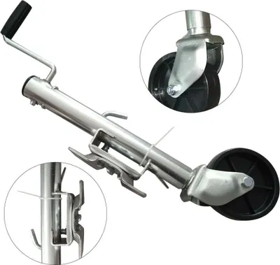 Zdjęcie produktu dla Koło kopiujące do przyczepy 50 mm do samochodów kempingowych 1200LB