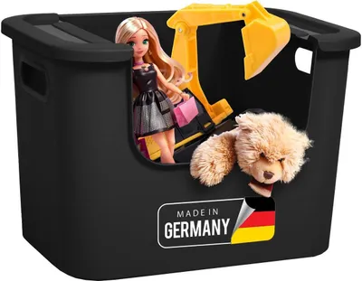 Produktbild von Novaliv Aufbewahrungsbox Bad Organizer Kleiderschrank Schubladen Ordnungssystem Schwarz Wohnmobil Schrank Organizer Box Badezimmer organizer & Kleiderschrank organizer & geeignet als Schubladenbox