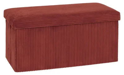 Produktbild von Hocker / Fusbank Essestial Ribcord - faltbar - 76 x 38 - MDF/Polyester - 76 x 38 cm