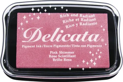 Produktbild von Delicata Metallic Stempelkissen, rosa