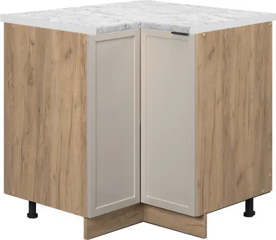 Imagen del producto de Armario de esquina Vicco Fame-Line GrisBeige 80.5 cm , ET Mármol, Model 50326