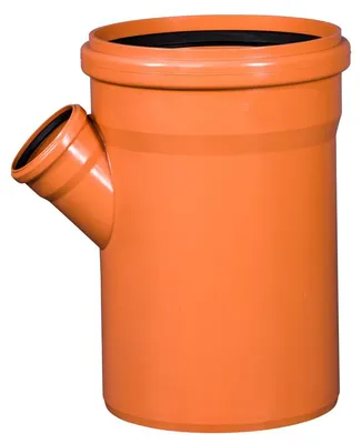 Obrázok produktu pre Odbočka kanalizačná PVC Osma KGEA 45 °, DN 315 x 110, oranžová