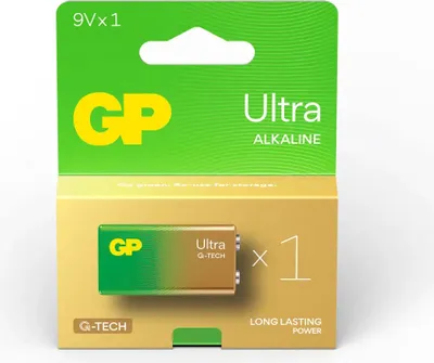 Zdjęcie produktu dla GP GPULT1604A398C1 GP Batterie ULTRA E-Block 9 V