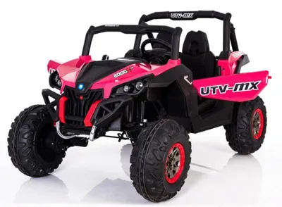 Produktbild von UTV MX Buggy Kinder-Elektroauto 2-Sitzer 12V Rosa