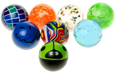 Produktbild von Duckiez Bouncing Balls Set - 40 bunte Spielbälle 45mm