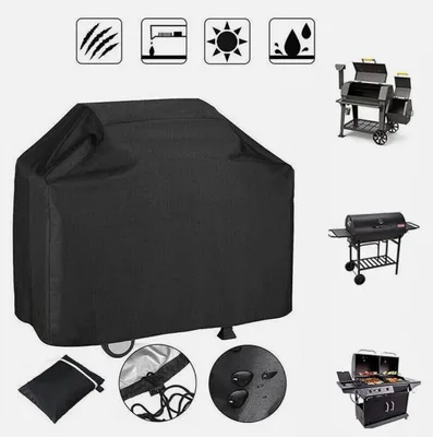 Produktbild von Neu Premium Grillabdeckung BBQ Grill Abdeckhaube Gasgrill Smoker Schutzhülle 145x61x117cm