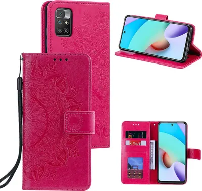 Obrázek produktu pro Pouzdro pro mobilní telefon Xiaomi Redmi 10 / 10 Prime Pouzdro Flipové pouzdro Kryt Pouzdro Mandala