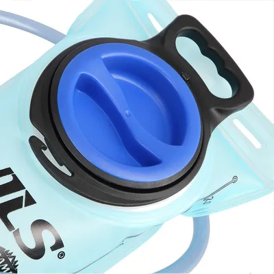 Produktbild von 2L Wasserbeutel, Blau - Camping Trinkrucksack