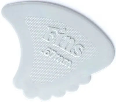 Produktbild von Dunlop 444R 0.67 Gauged Nylon Fins Plektrum