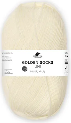 Produktbild von Pro Lana Sockenwolle uni 4-fädig 100 g/420 m 75% Schurwolle/25% Polyamid 428 natur