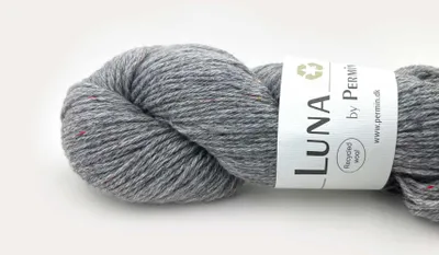 Image de Luna by Permin – 100 % laine vierge recyclée (sans mulesing & Oeko-Tex) (37 gris cendré)