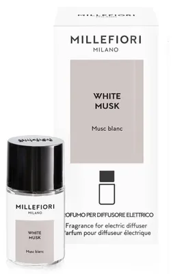 Produktbild von Millefiori Milano White Musk ARIA, Nachfüllflasche für elektrischen Diffuser, 20 ml
