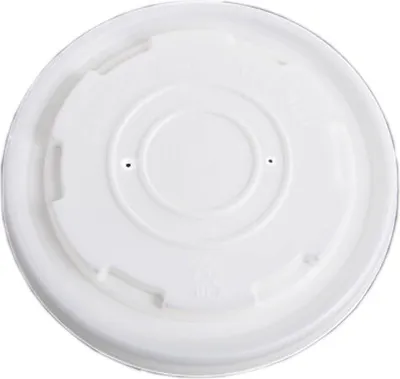 Produktbild von 50x Deckel für Suppenbecher aus Biokunststoff CPLA Ø11.5cm