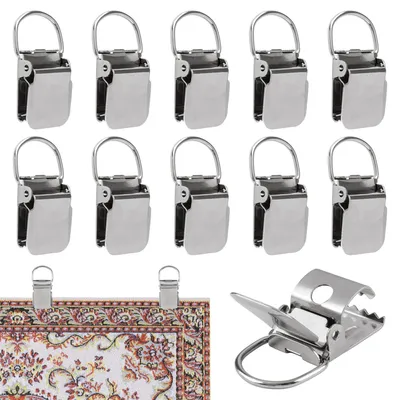 Productafbeelding van Zilveren Tapisclips voor Muurdecoratie