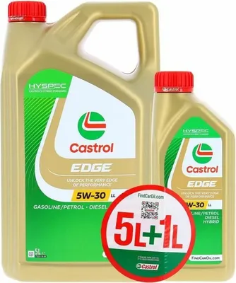 Produktbild von Auto-Motoröl Castrol Edge 5W 30 6 L